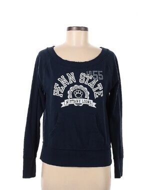 Jansport Navy Penn State Scoop-Neck Crew with Graphic